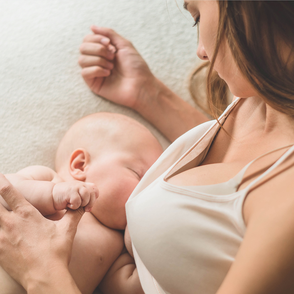 A line for breastfeeding mothers